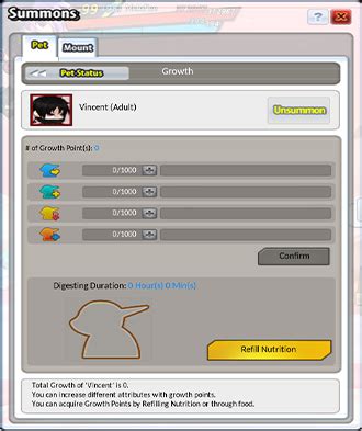 elsword pet food|Pet Guide/Growth .